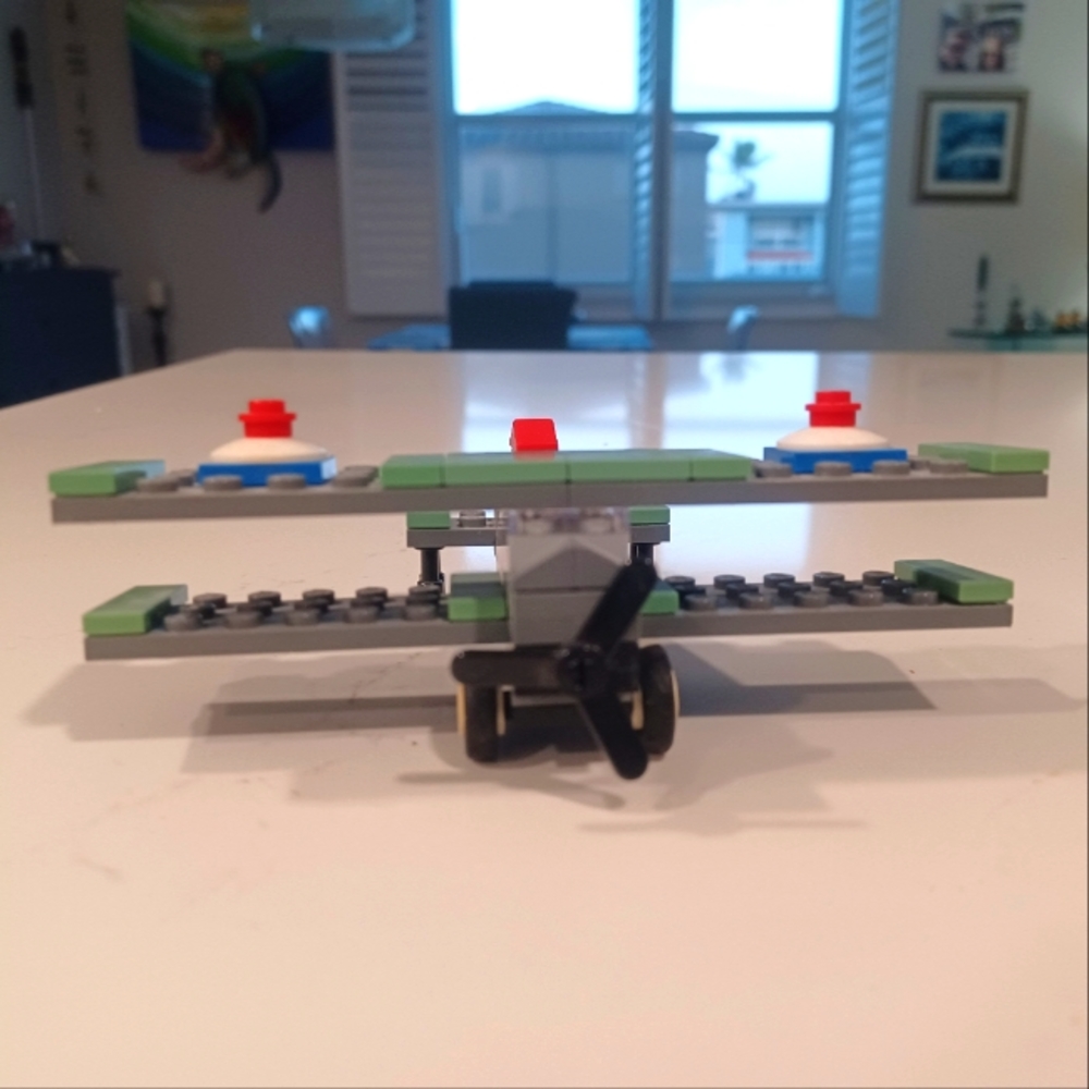 LEGO small biplane